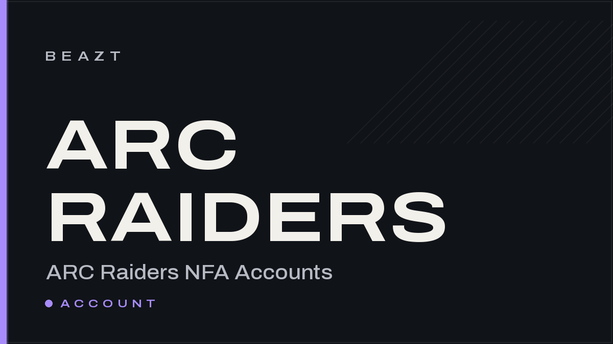 ARC Raiders NFA Accounts cover