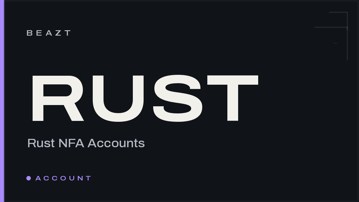Rust NFA Accounts cover