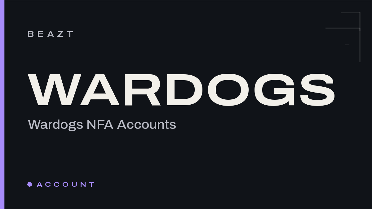 Wardogs NFA Accounts cover